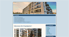 Desktop Screenshot of kapellgardet.se